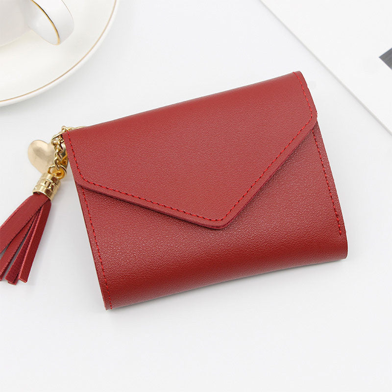 Chic Tassel Love Clutch