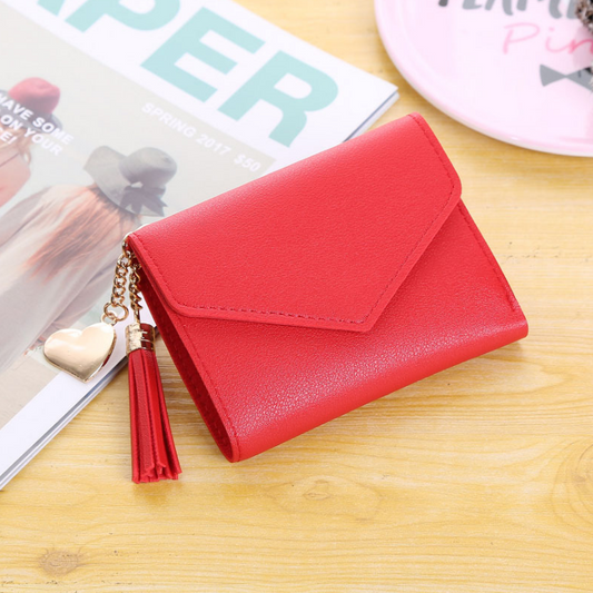 Chic Tassel Love Clutch