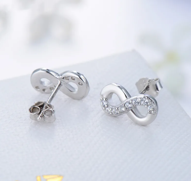 Forever Bond Silver Studs