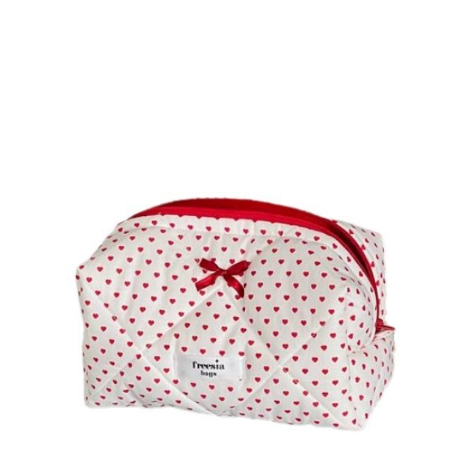 Chic Heart Cosmetic Pouch