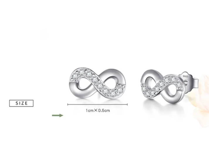 Forever Bond Silver Studs