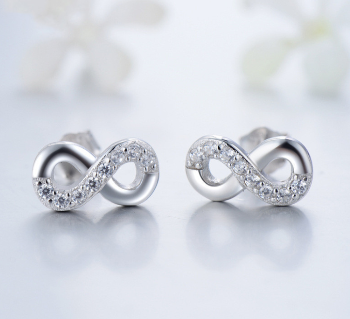 Forever Bond Silver Studs