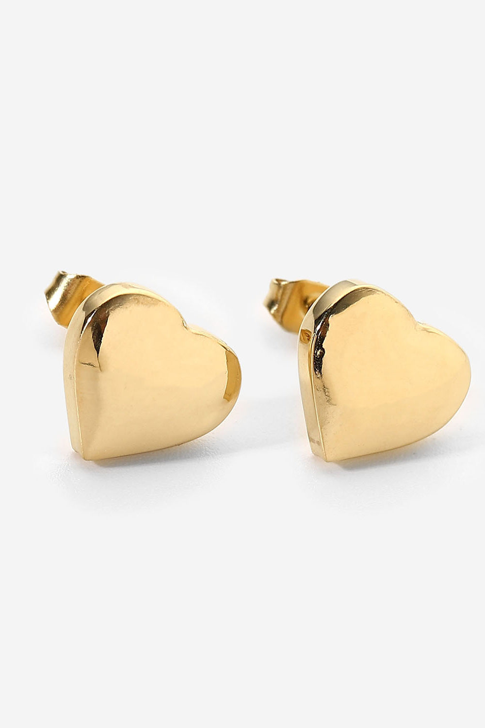 Heart Charm Studs
