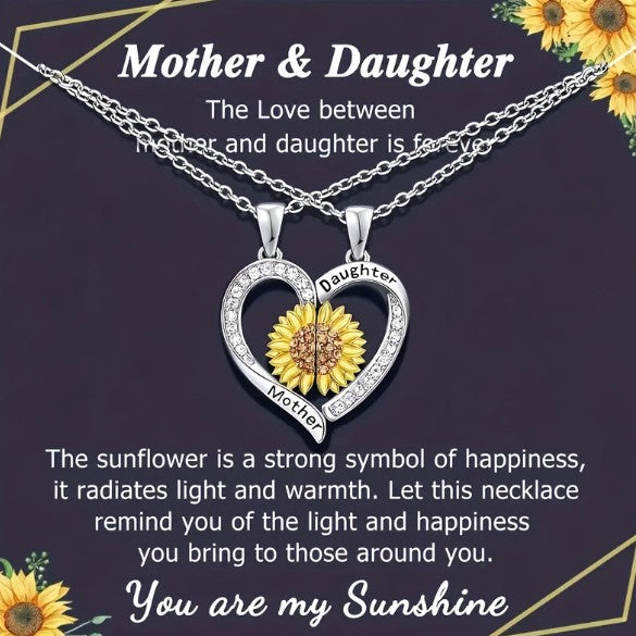 Sunshine Flower Charm Necklace
