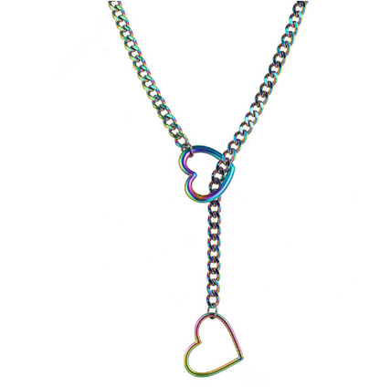 Heart Charm Adjustable Necklace