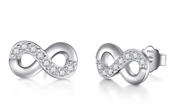 Forever Bond Silver Studs