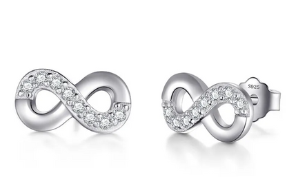 Forever Bond Silver Studs