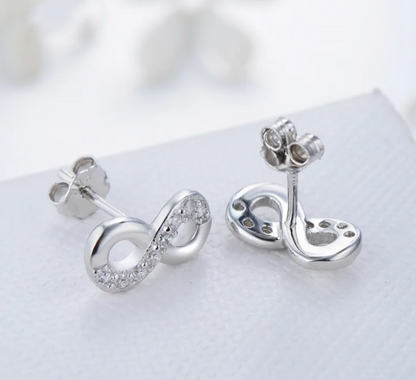 Forever Bond Silver Studs