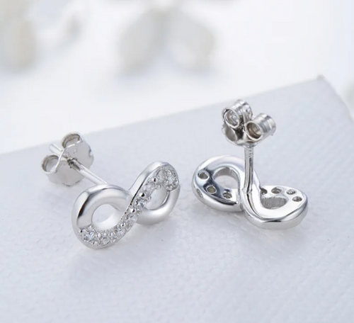 Forever Bond Silver Studs